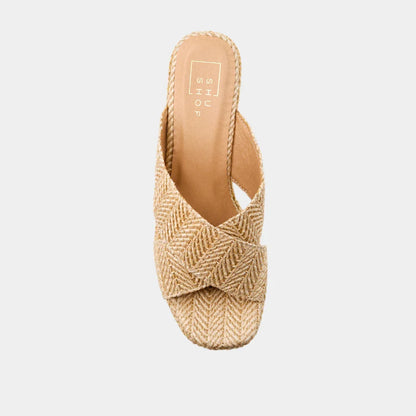 The Natural Woven Ludovia Wedges