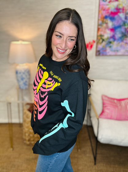 Neon Skelly Sweatshirt