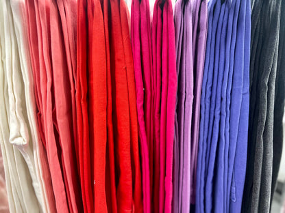 The Stretch Wide Legs-7 Colors