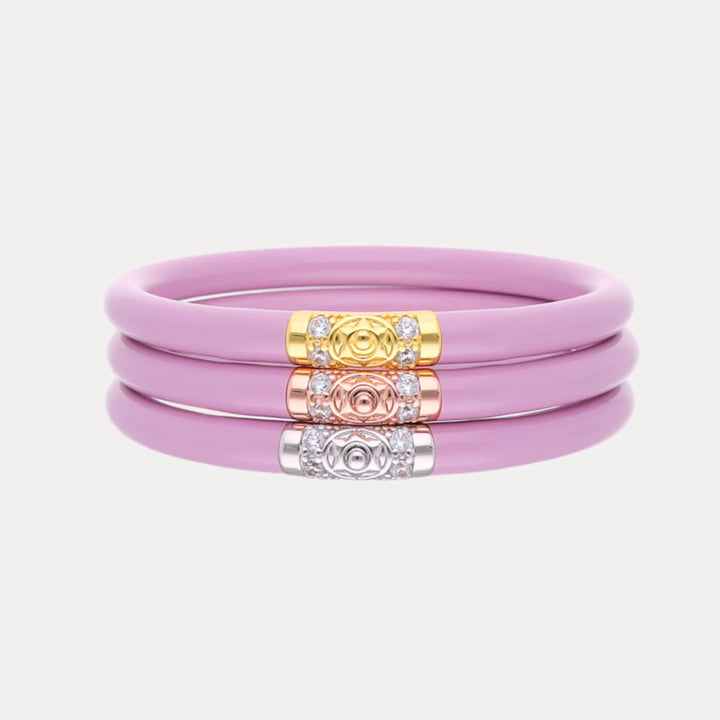 Lilac Three Kings Budha Bangles