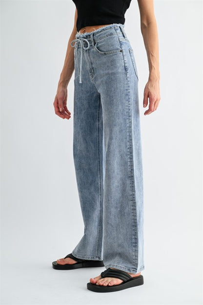 The Raw Tie Jeans