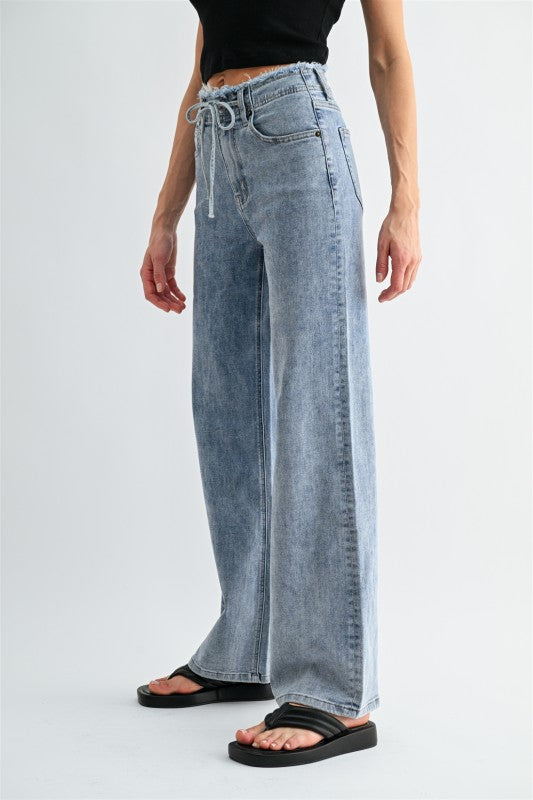 The Raw Tie Jeans