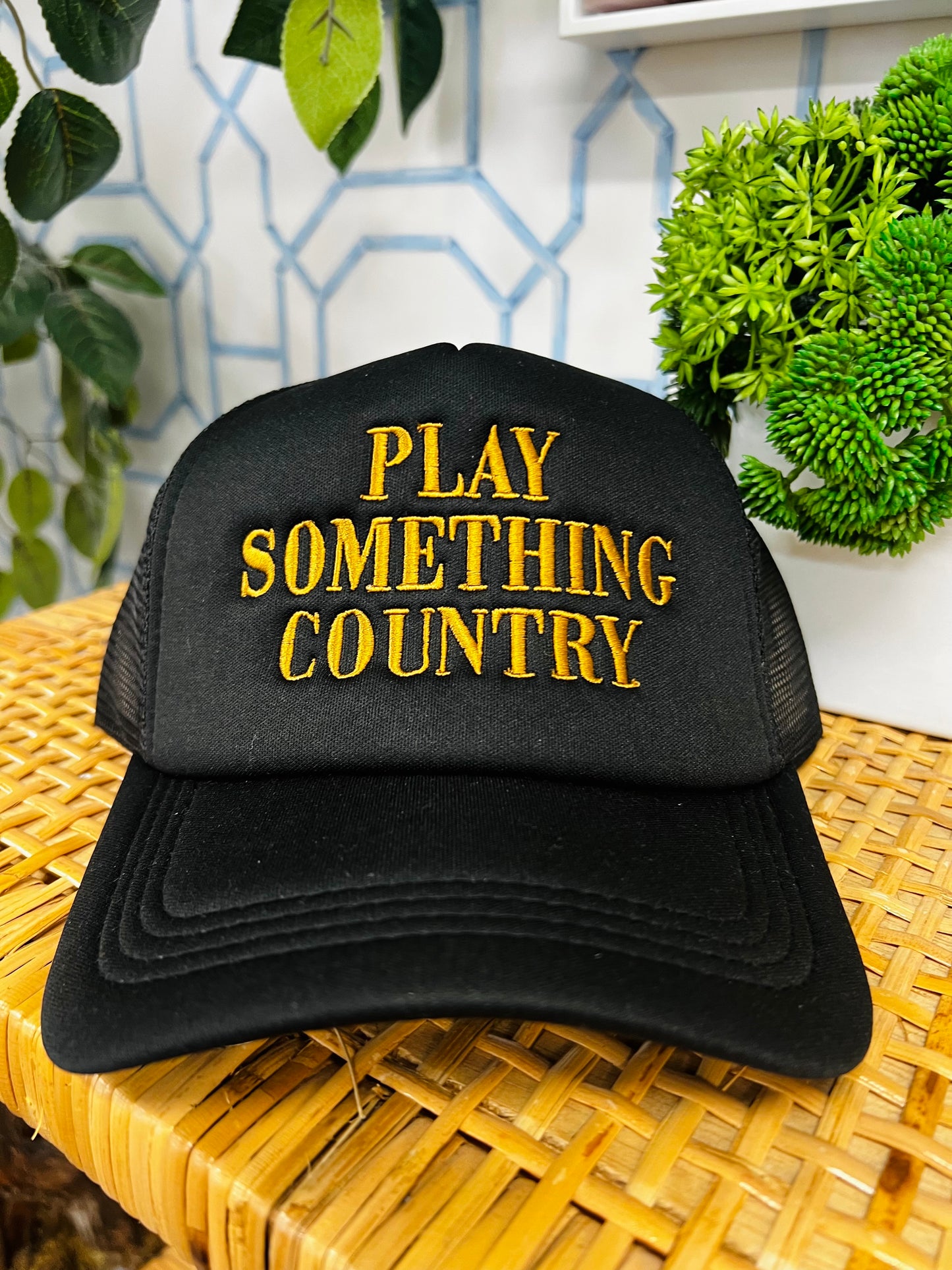 The Play Something Country Trucker Hat