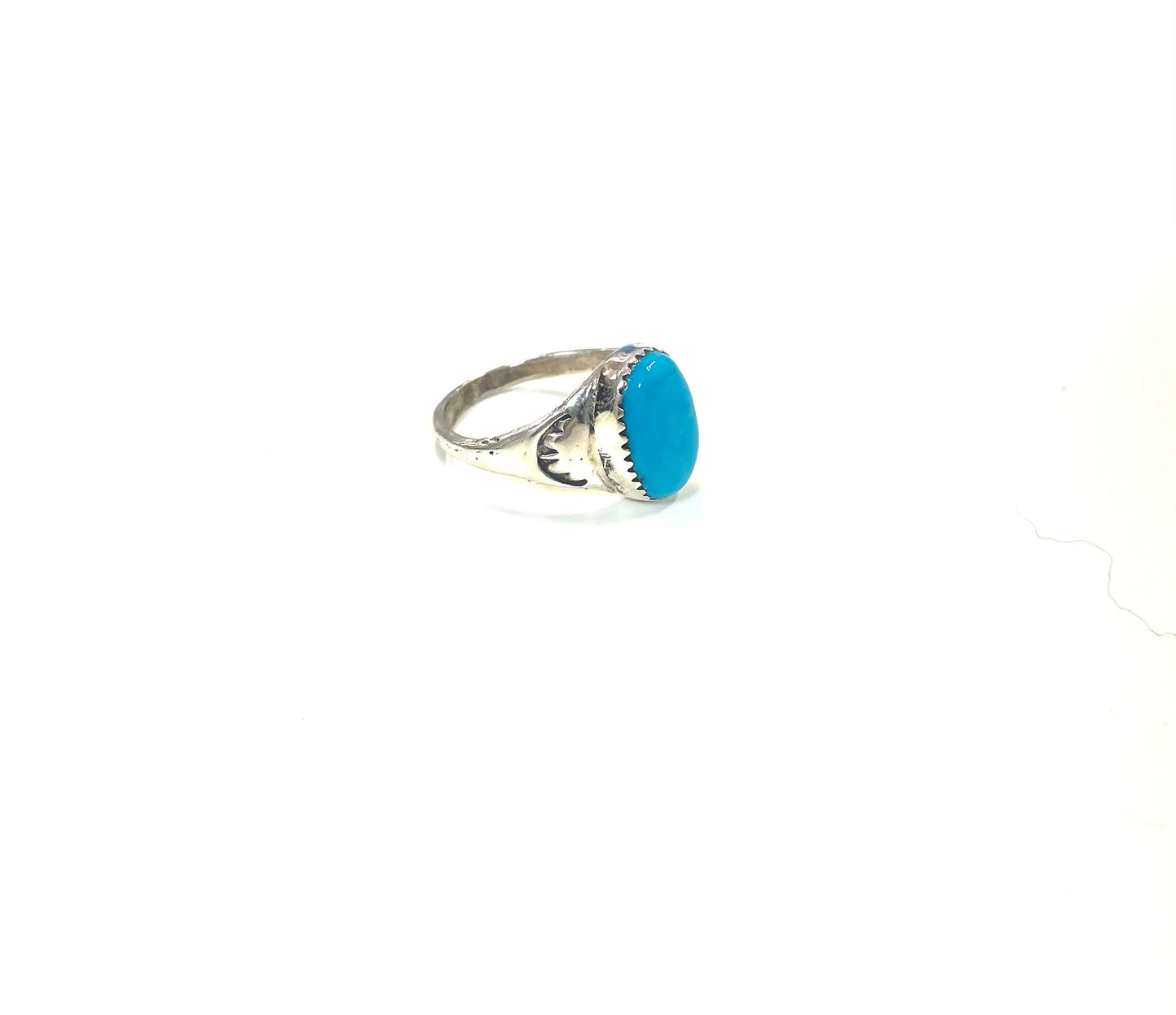ML Sterling and Turquoise Ring