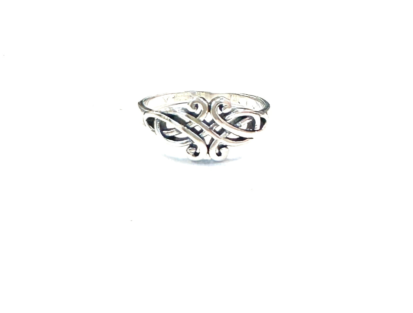 Sterling Ring-Cursive