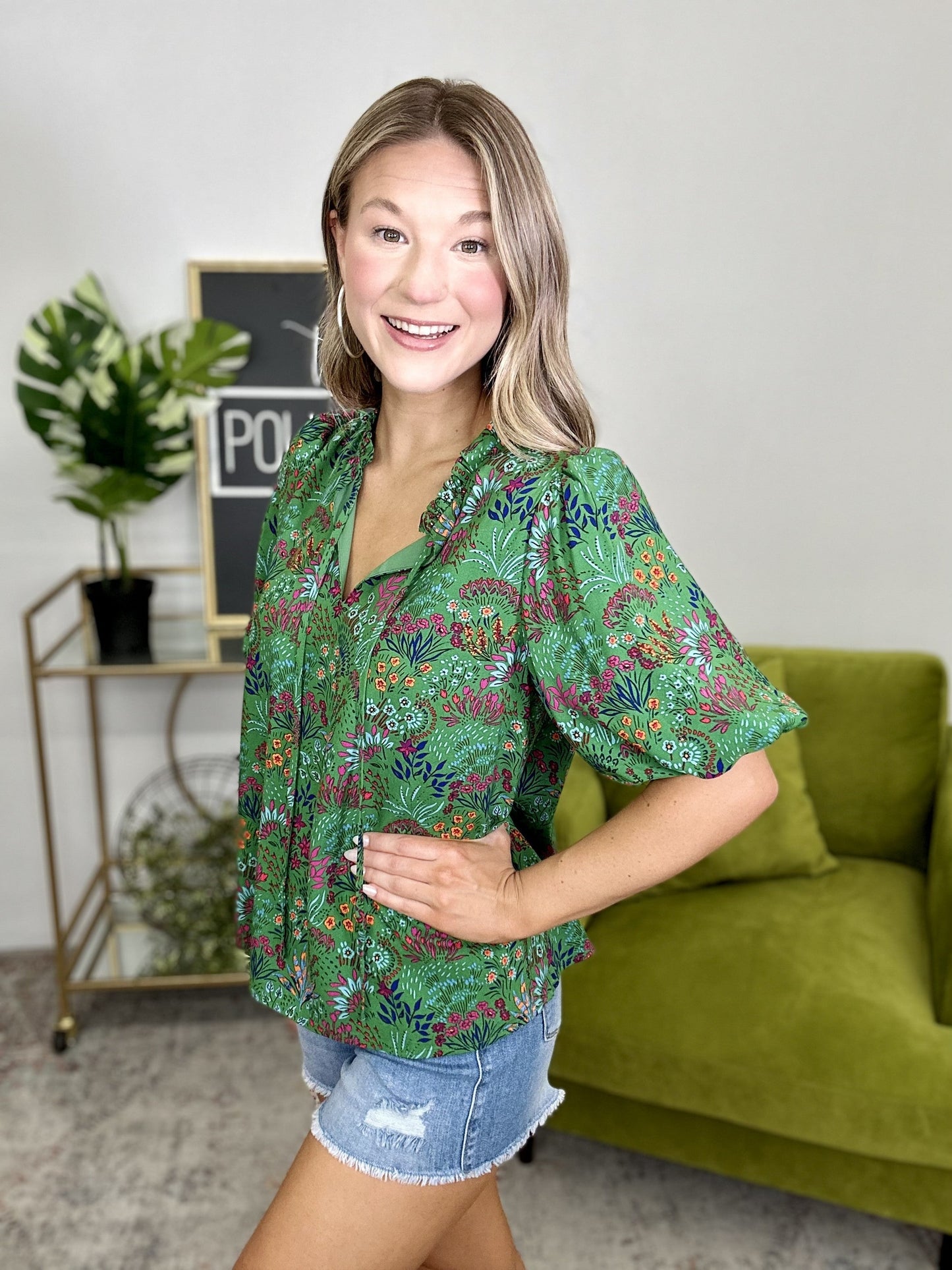 The Kelly Sugar Top-All Sizes