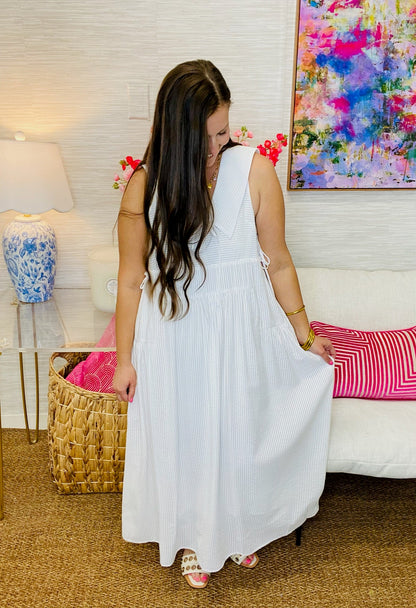 The Rylan Midi in White
