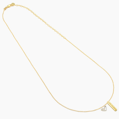 ES I Love You More Pendant Necklace