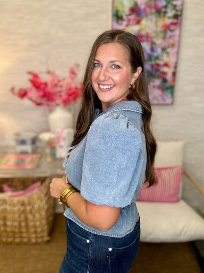 The Ashton Puff Blouse