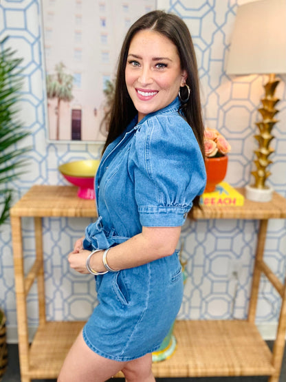 The Denim Lexi Romper