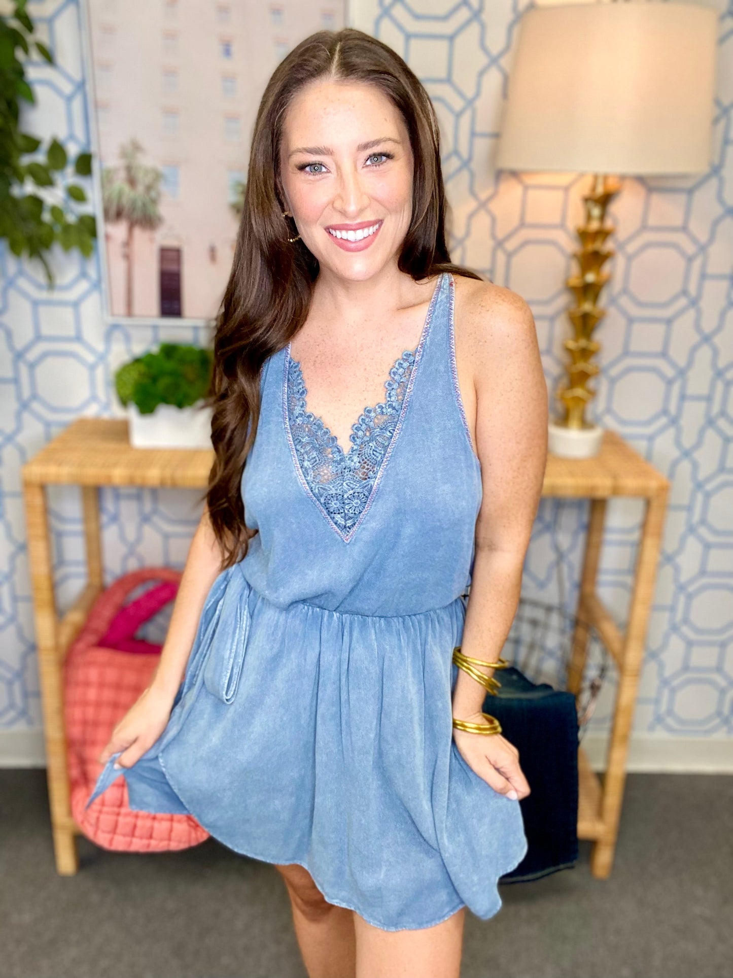 The Lace Inset Tank in 3 Colors