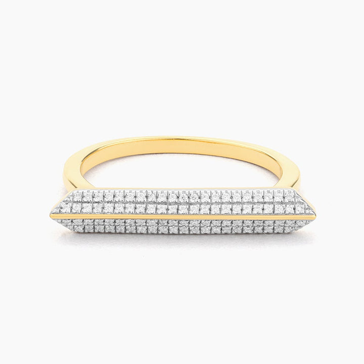 ES Diamond Bar Statement Ring