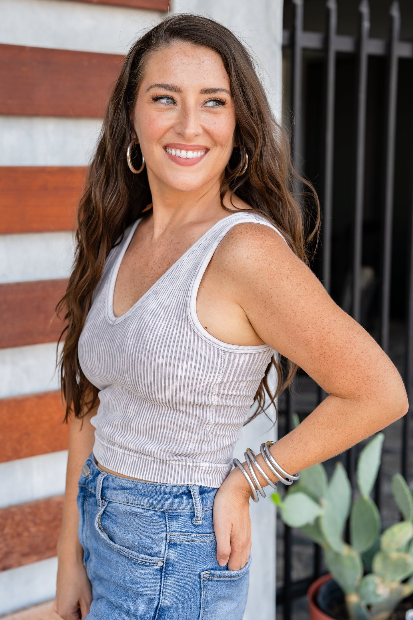 The STEAL Ribbed Tank-15 Colors