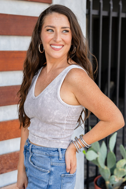 The STEAL Ribbed Tank-15 Colors