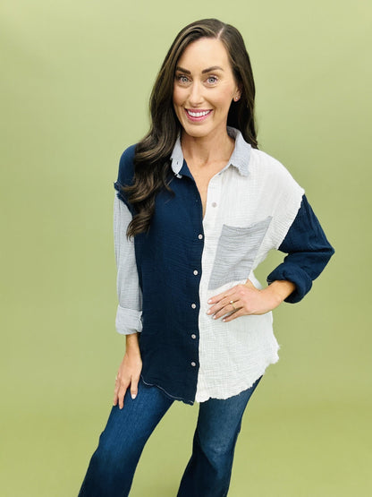 The Fall Combo Top-2 Colors/AS
