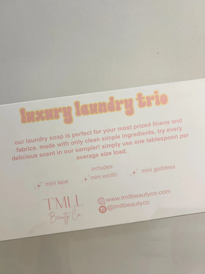 Luxe Laundry Trio Sampler