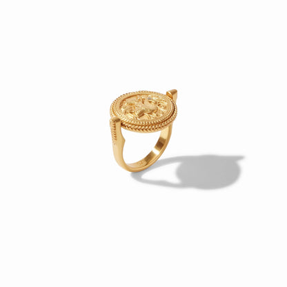 JV Coin Revolving Ring
