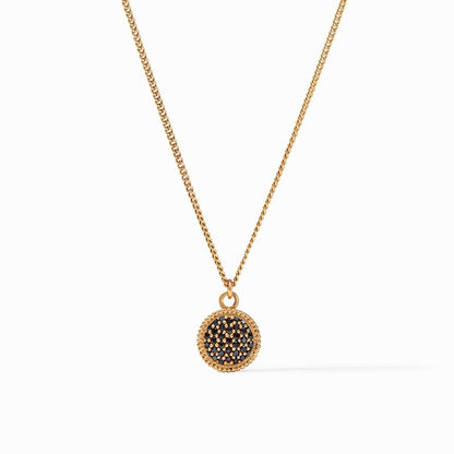 JV Fleur-de-Lis Solitaire Necklace