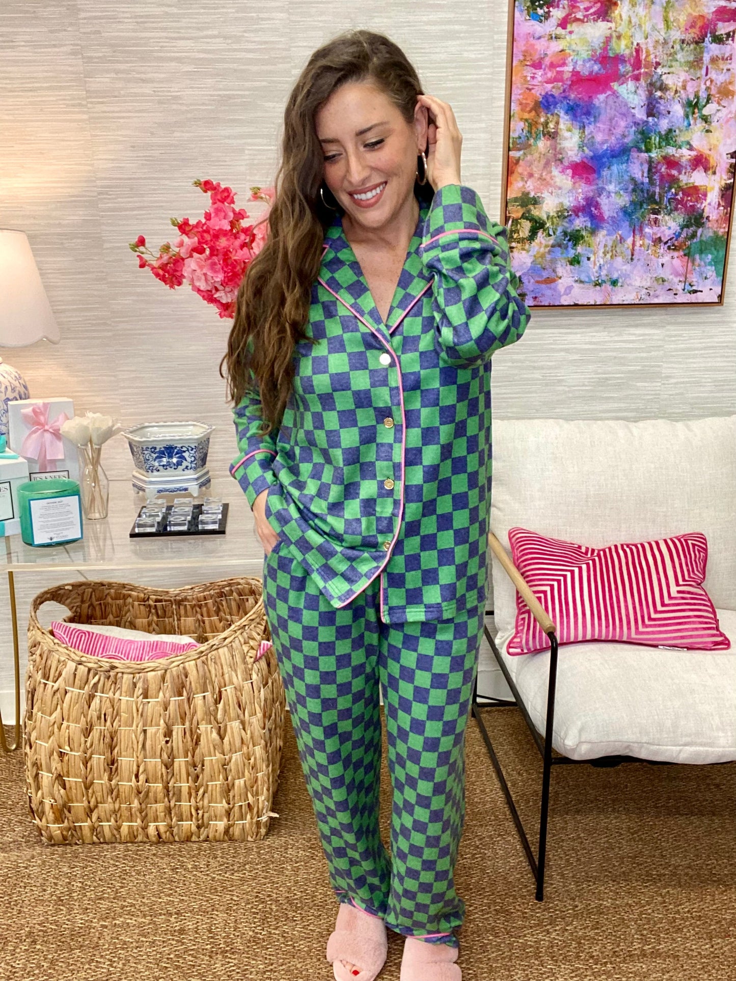 The Buckley Ashley Set in Check