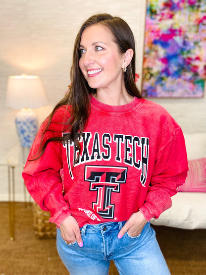 The TTU Cord Pullover