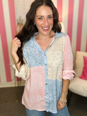 The Boho Bandana Top- AS