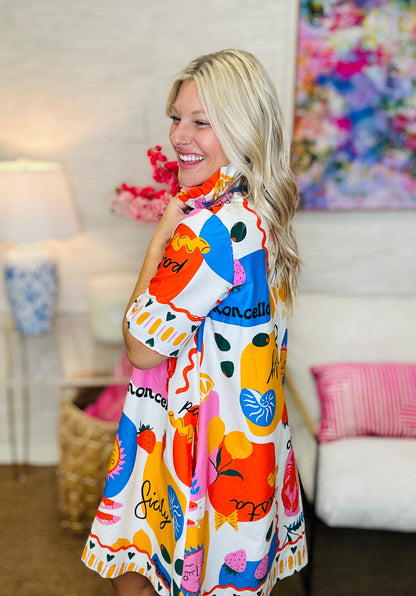 The Sicily Calls Olivia Dress - AS