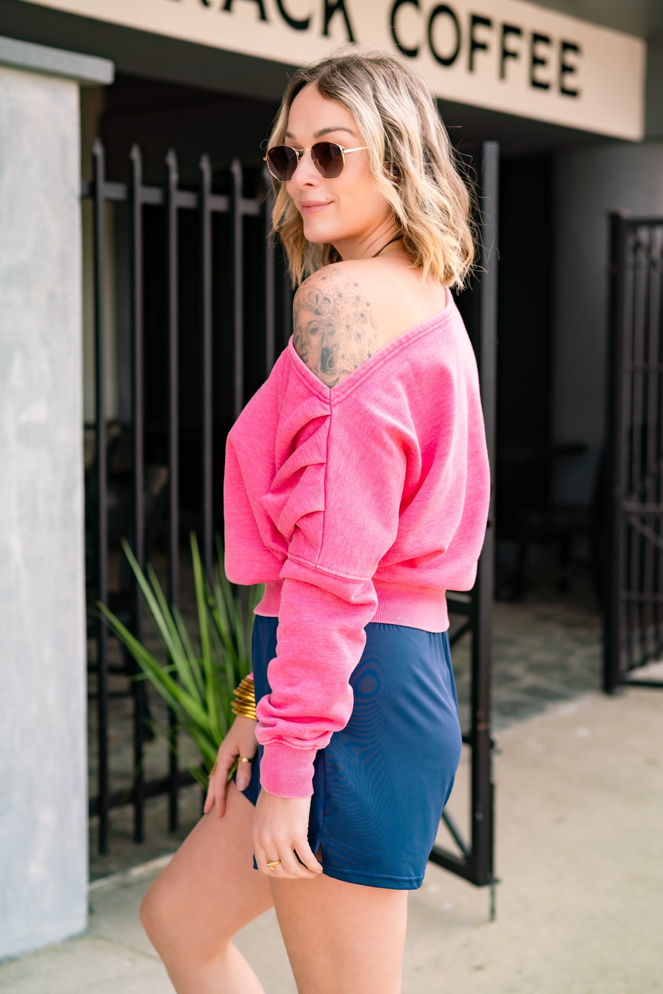The Buckley Kat Slouch Pullover-5 Colors