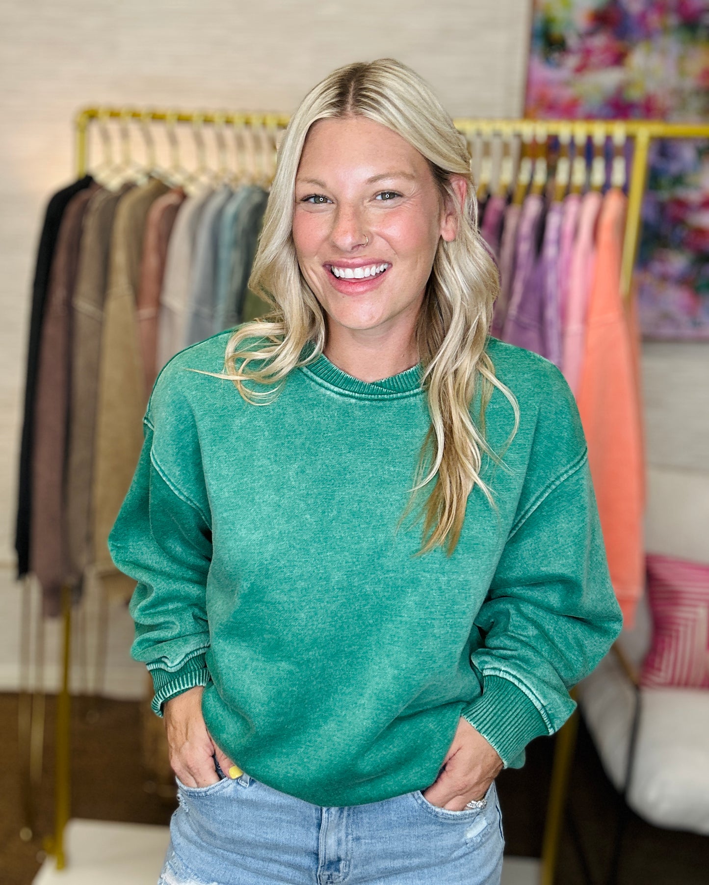 The Fleece Pullover in 26 Colors/AS