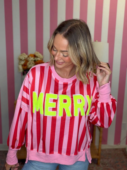 The Chenille Merry Pullover