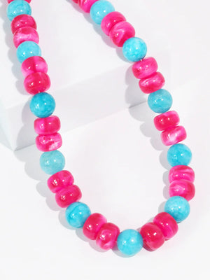 The Fiesta Pop Beaded Necklace