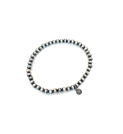 Sterling Pearl Stackers-3 Sizes
