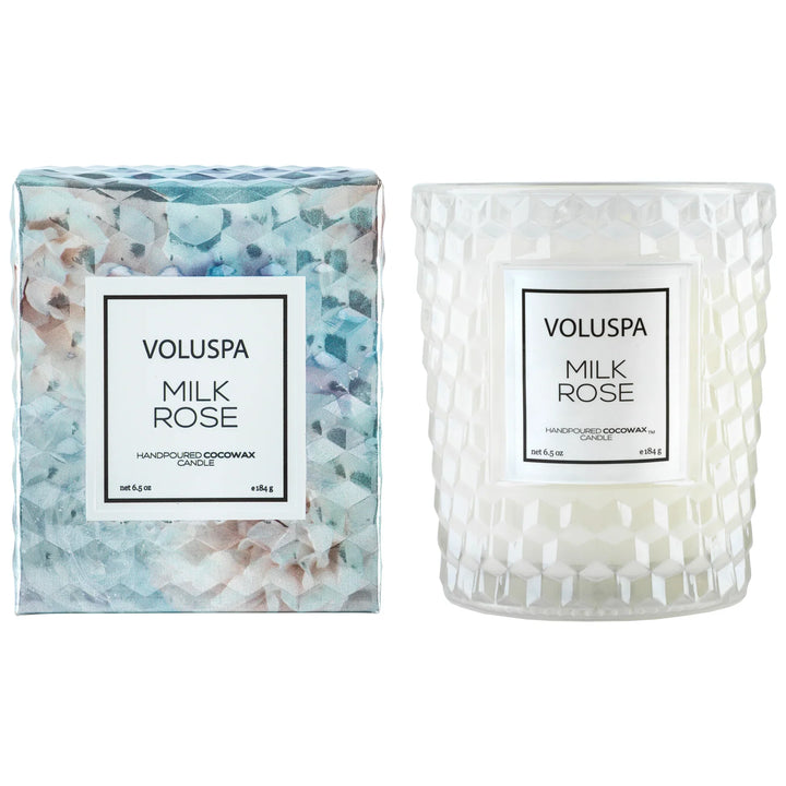 Milk Rose Candles