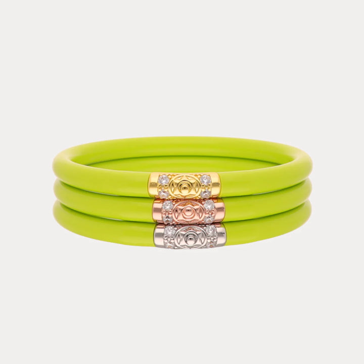 Wasabi Three Kings Budha Bangles
