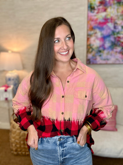 The Deep Dye Plaid in 3 Colors/AS