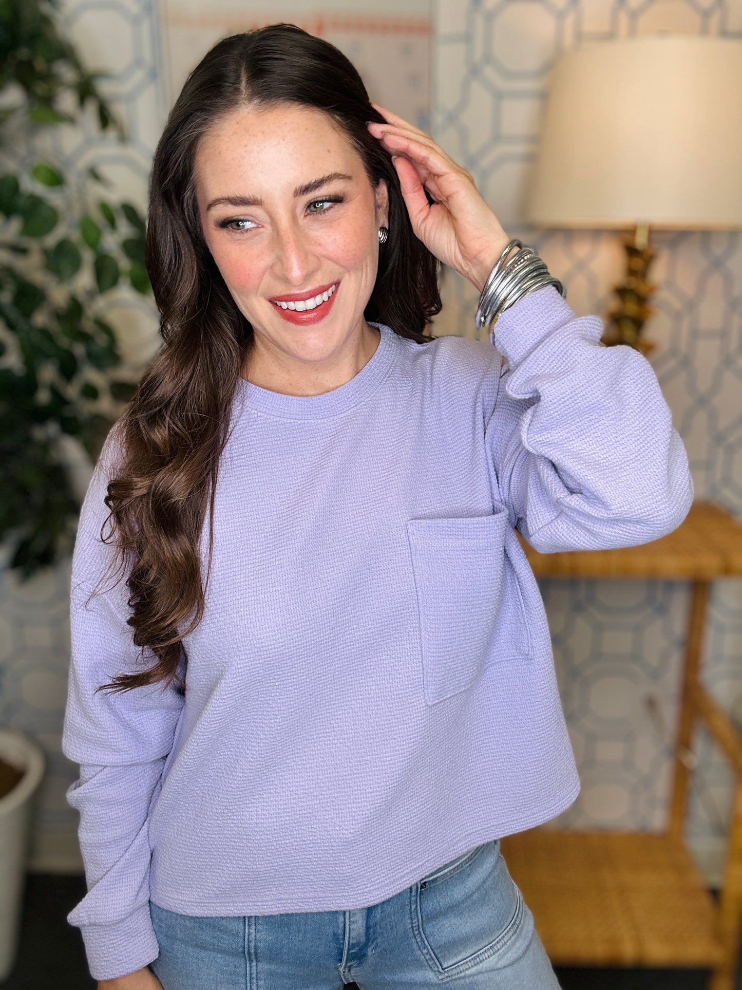 The Honey Knit Pocket Pullover- 7 Colors