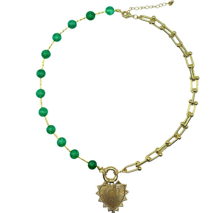 The Intricate Heart Charm Necklace