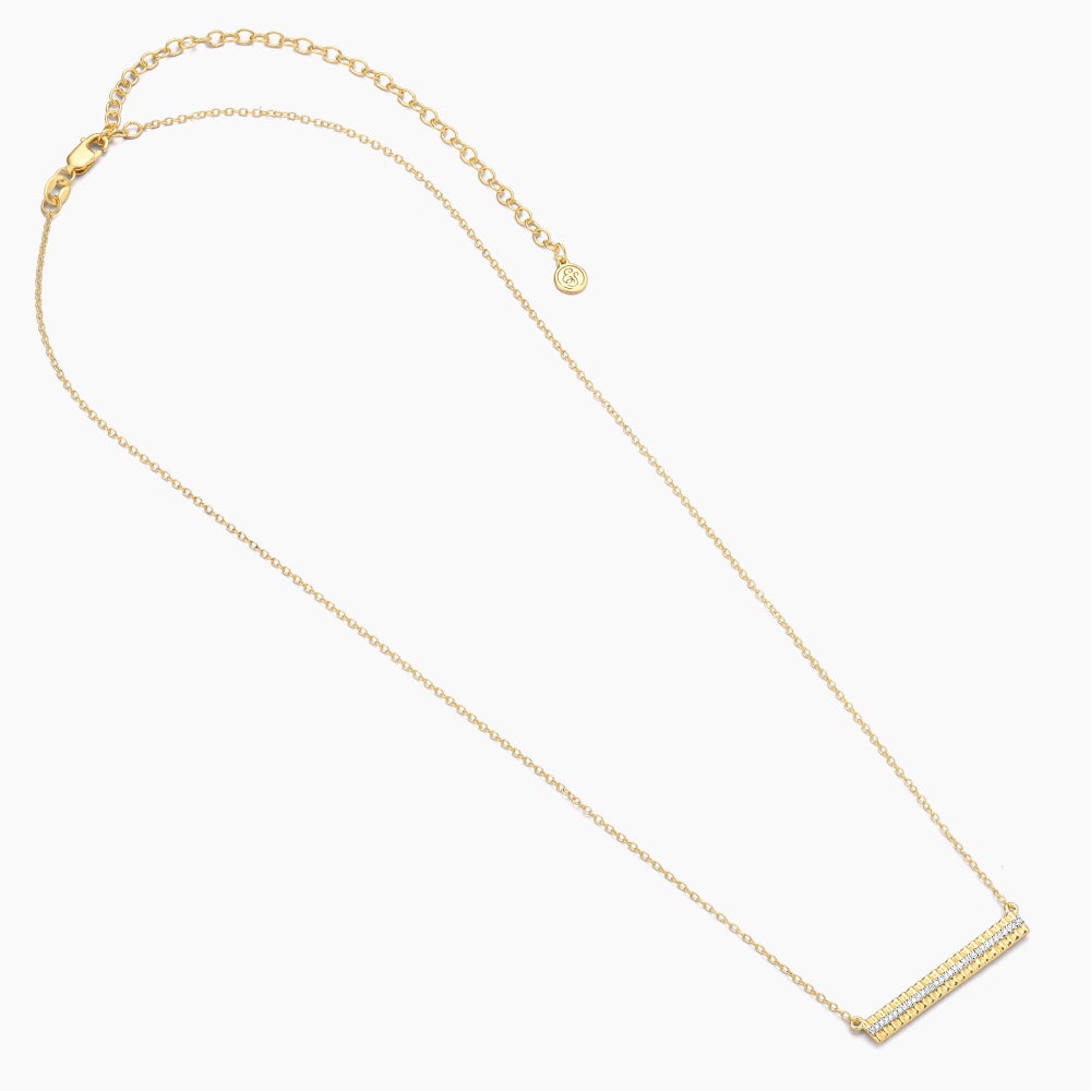 ES Groovy Bar Pendant Necklace