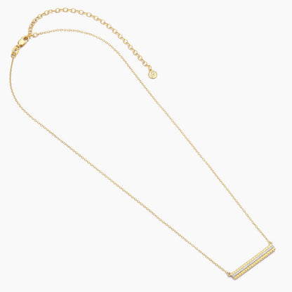 ES Groovy Bar Pendant Necklace
