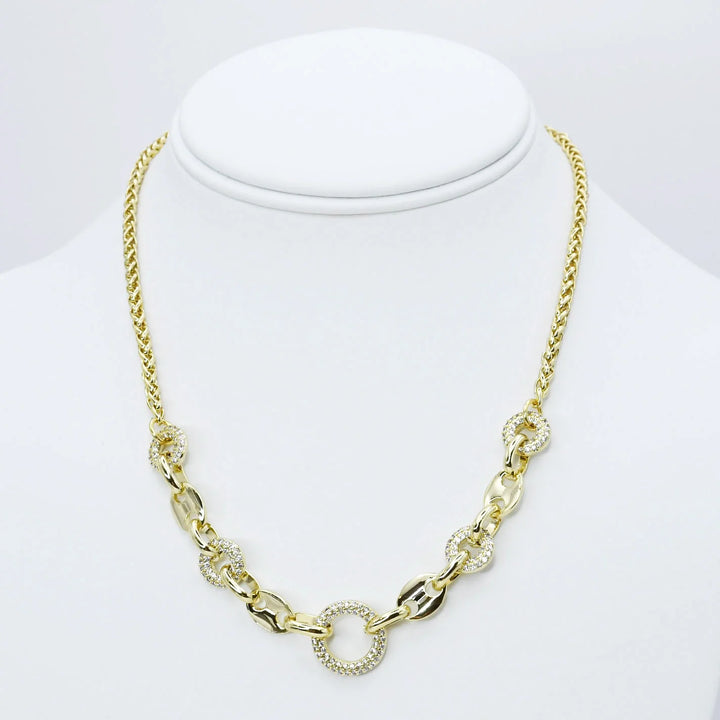 The STEAL Bedazzled Gold Chain