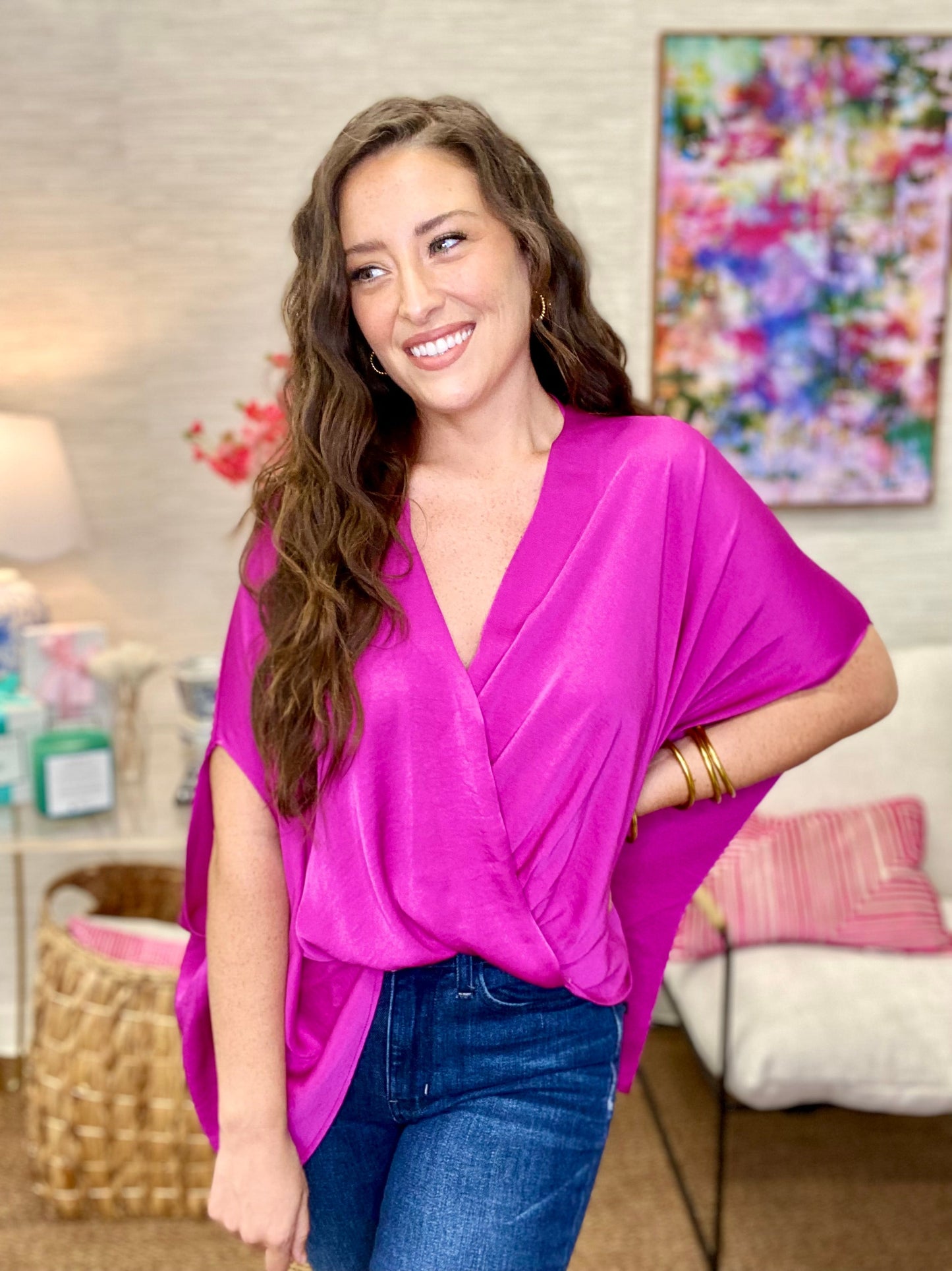 The Silk Divine Top - 4 Colors