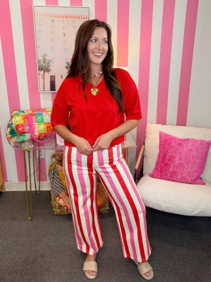 The Eloise Stripe Pants- 2 Colors
