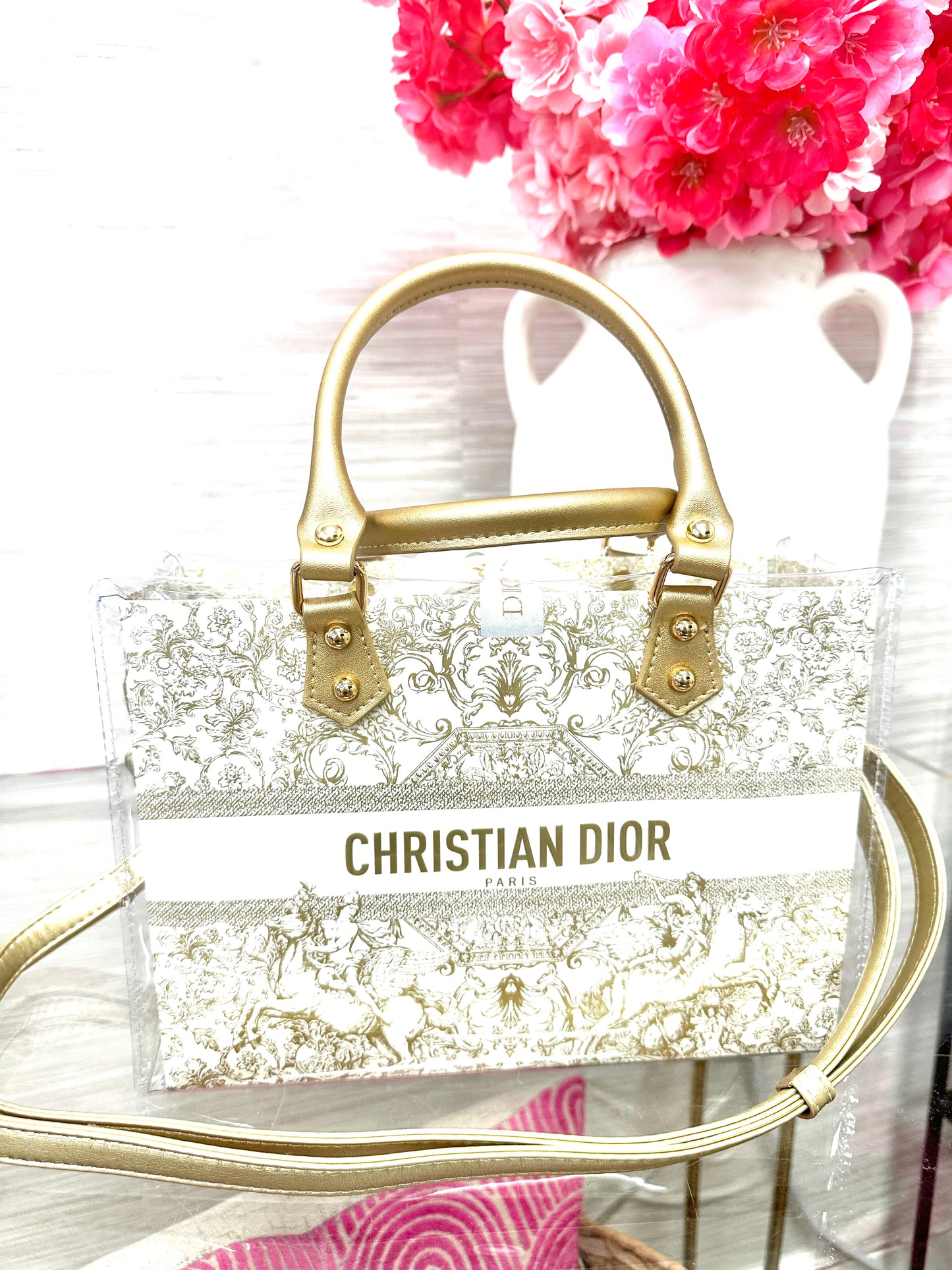 Clear Designer Totes