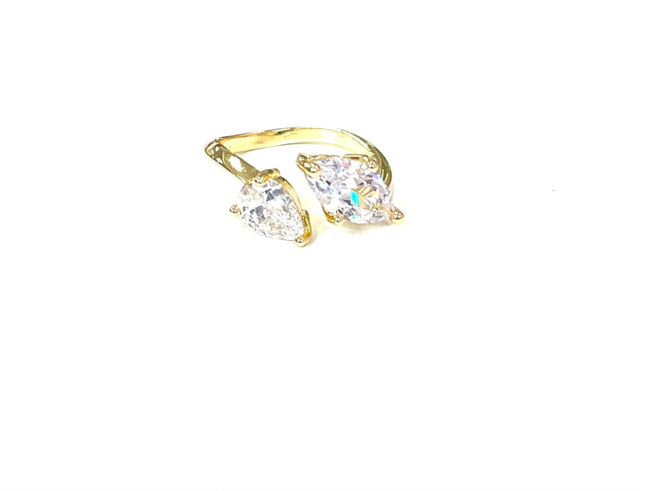 Marquee Pear Ring