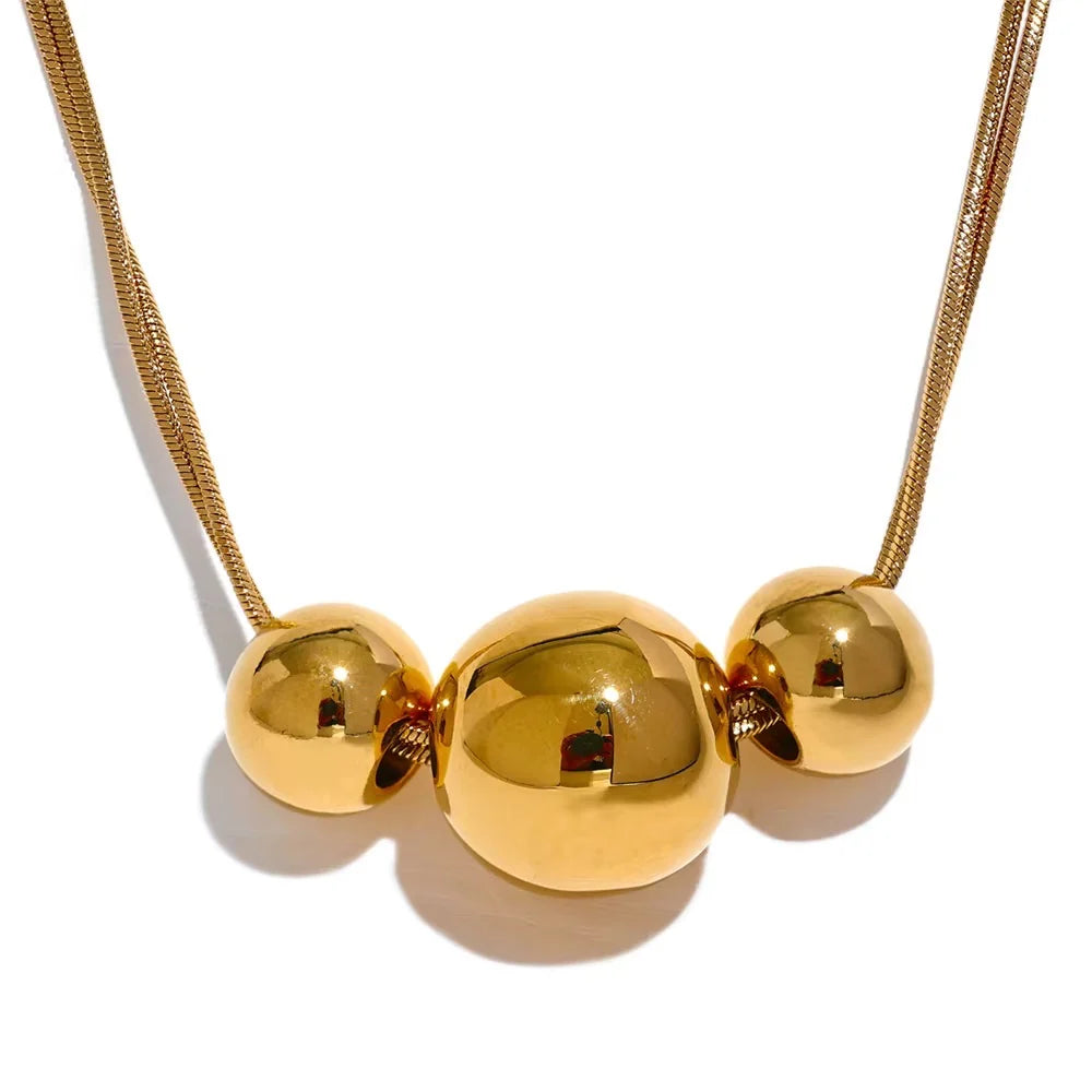 The Golden Trio Necklace