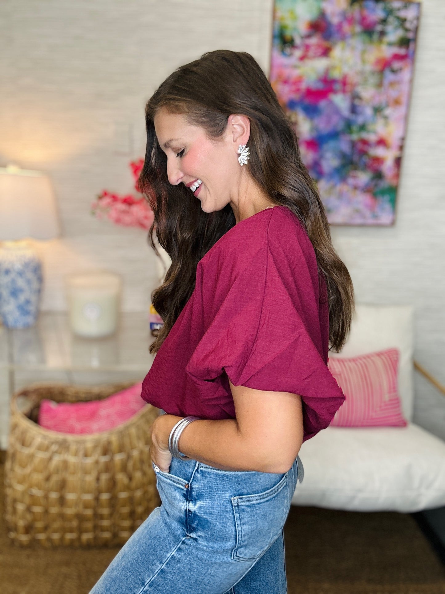 The Cherry Bubble Crop in 2 Colors