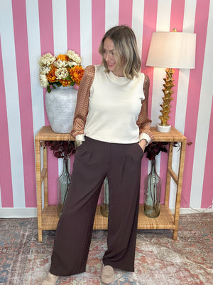 The JorJanna Pants in Espresso