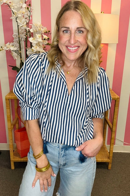 The Sugar Stripe Top