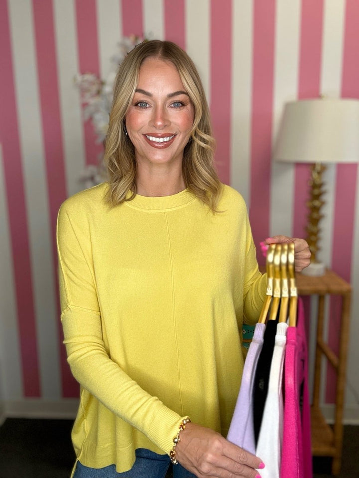 The Cashmere Sweater in 5 Colors