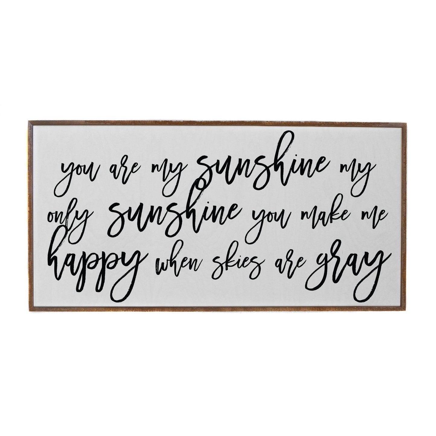 32x16 Wood Signs - 3 Styles