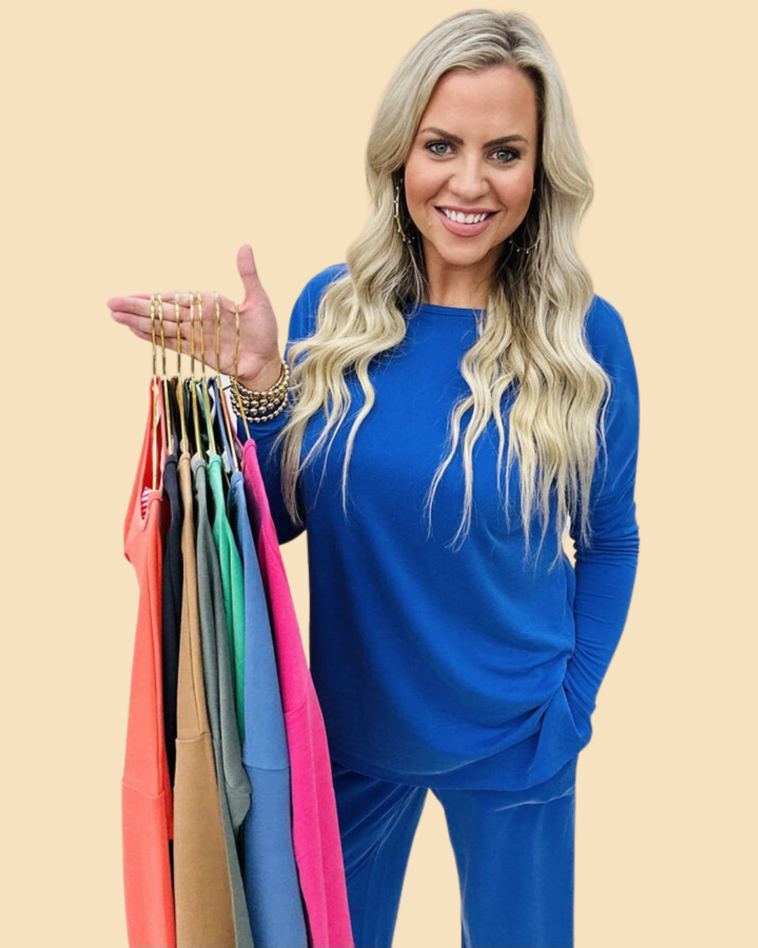 The Meredith Piko Tunic-LOTS